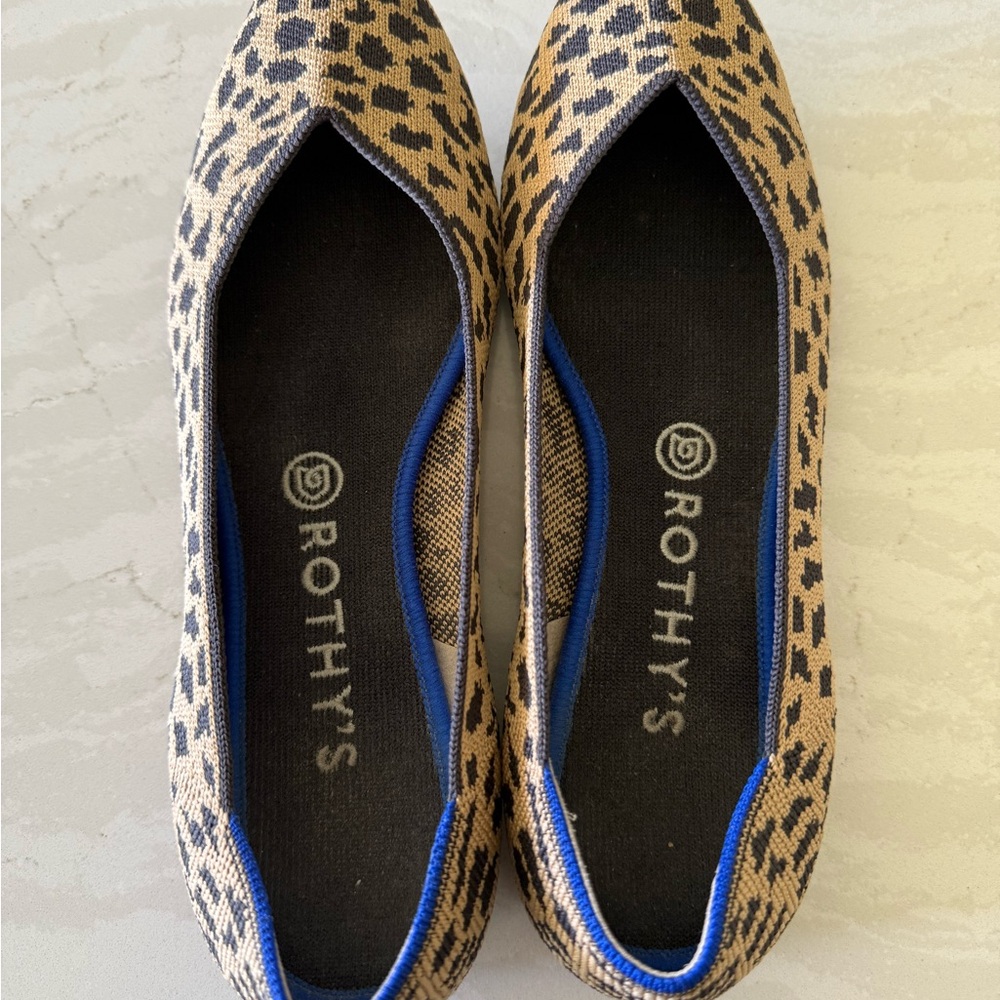 Rothy's Women's Leopard Print Flats